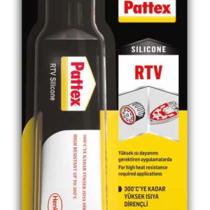 درزگیر سیلیکونی واشرساز RTV-پاتکس (طوسی تیوپ 85 گرم)